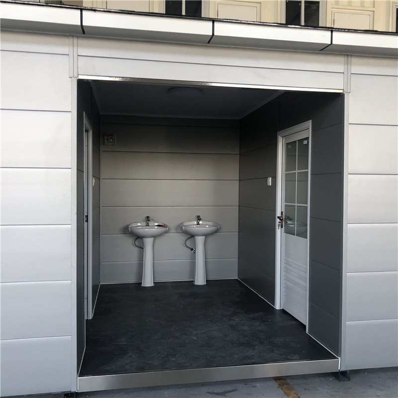 Buy cheap Antifold 16mm Portable Prefabricated Modular Toilets product