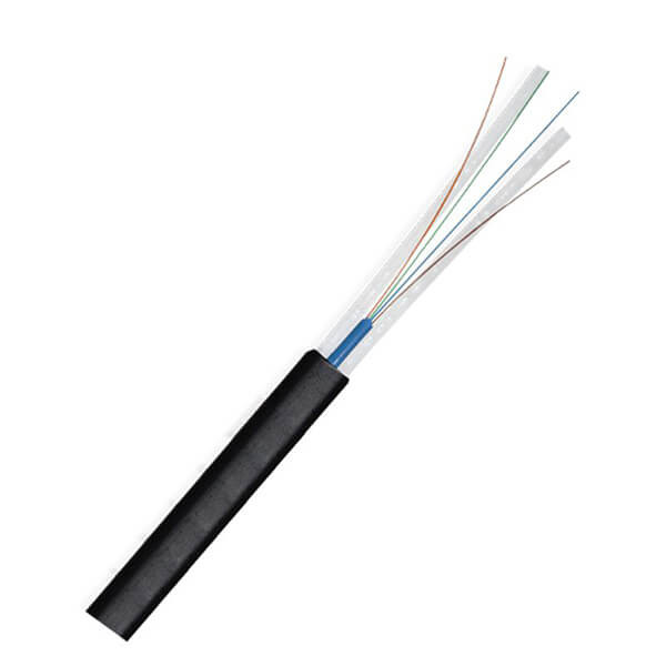 Buy cheap Flat Drop Home Cable System Ftth Optical Fiber Cable 1-24 Core LAN Communication product