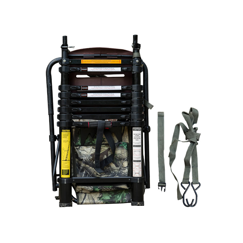 Buy cheap Stable Hunting Ladder Stand Durable Aluminum Construction With Suspension Seat product