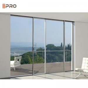 Buy cheap Noiseless Interior Patio Aluminium Glass Sliding Doors Double toughened product