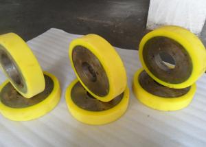 Buy cheap Oil Resistant Industrial PU Polyurethane Coating Rollers Wheels Replacement product