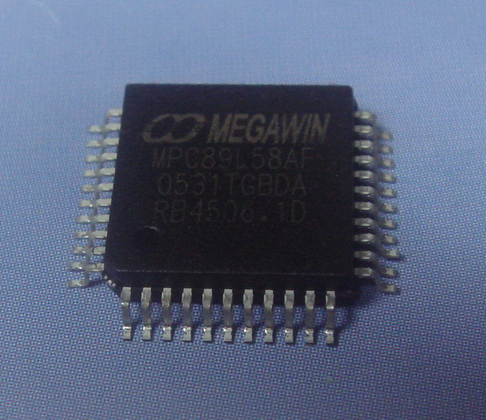 Buy cheap 89 Series MCU Megawin 8051 microprocessor 4KB Max Byte 3 Level Protection product