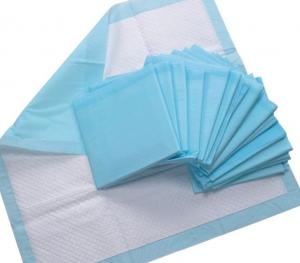 China Disposable Underpad Sheets Waterproof Adult Incontinence Diaper Sap Pe Film 60*90 80*90 on sale