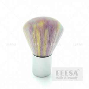 Buy cheap Rainbow Hair Silver Short Metal Handle Portable Nail Art Cleaning Dust Brush product