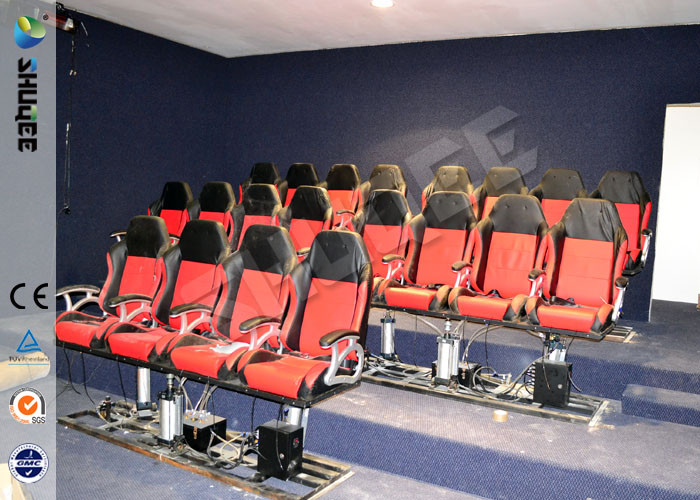Buy cheap Eletronic / Pneumatic 3DOF Motion Theater Chair With Wood Frame Carton product