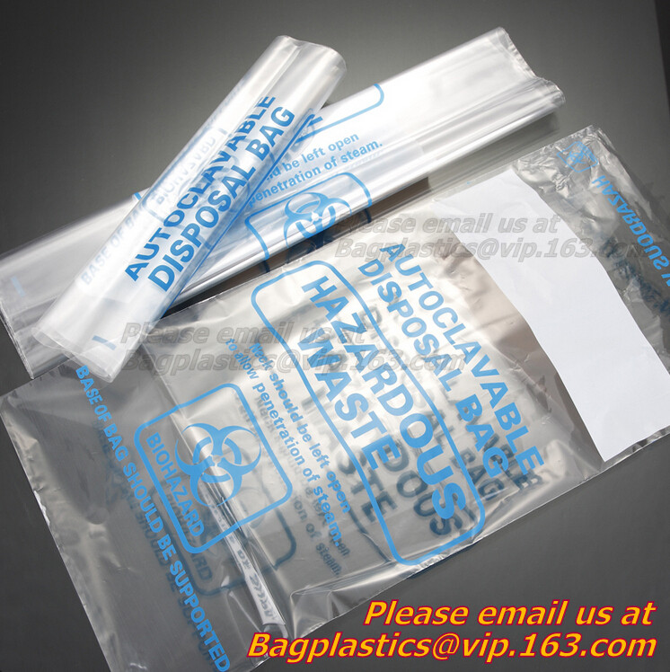 Buy cheap Autoclavable bio, Clinical, Specimen bags, autoclavable bags, sacks, Cytotoxic Waste Bags product