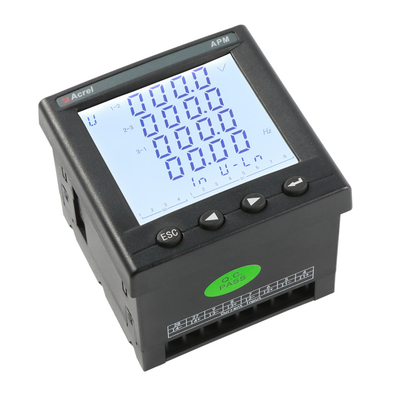 Buy cheap 96*96*65mm 50Hz Programmable Power Meter Multifunction APM810 product