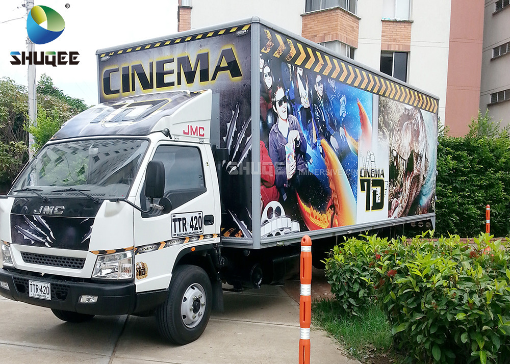 Buy cheap Movable 7D Movie Theater Trailer product