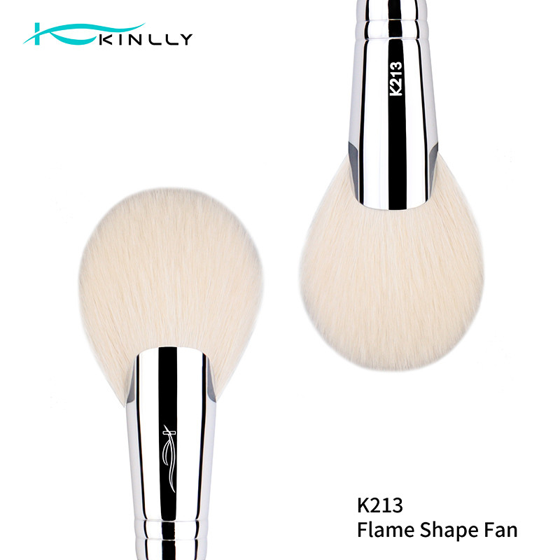 Buy cheap Shape Fan Brush K213 BSCI Natural Hair Makeup Brush product