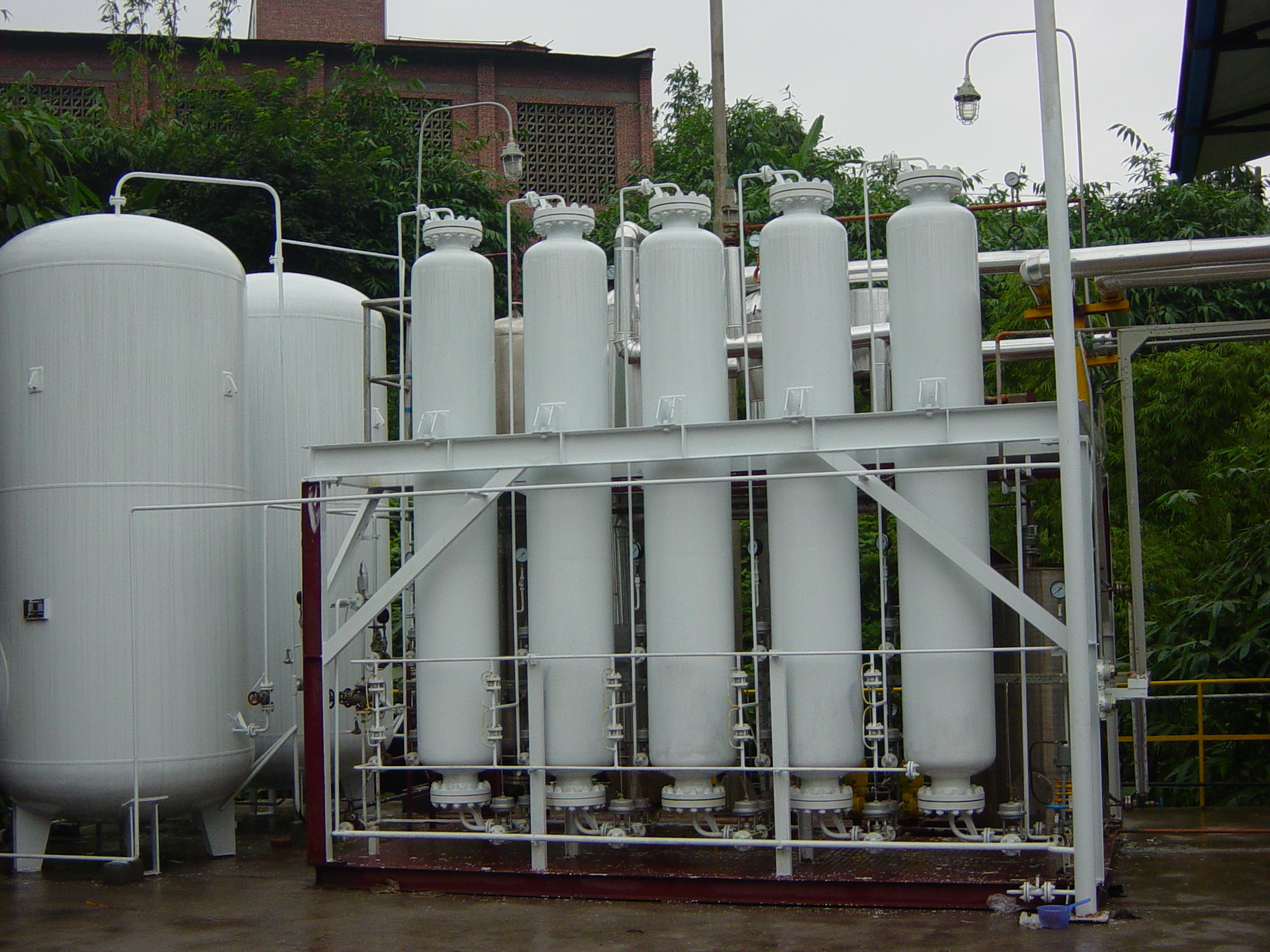 Buy cheap 99.99% Purit PSA Hydrogen Plant 75Nm3/H Low Material Consumption product