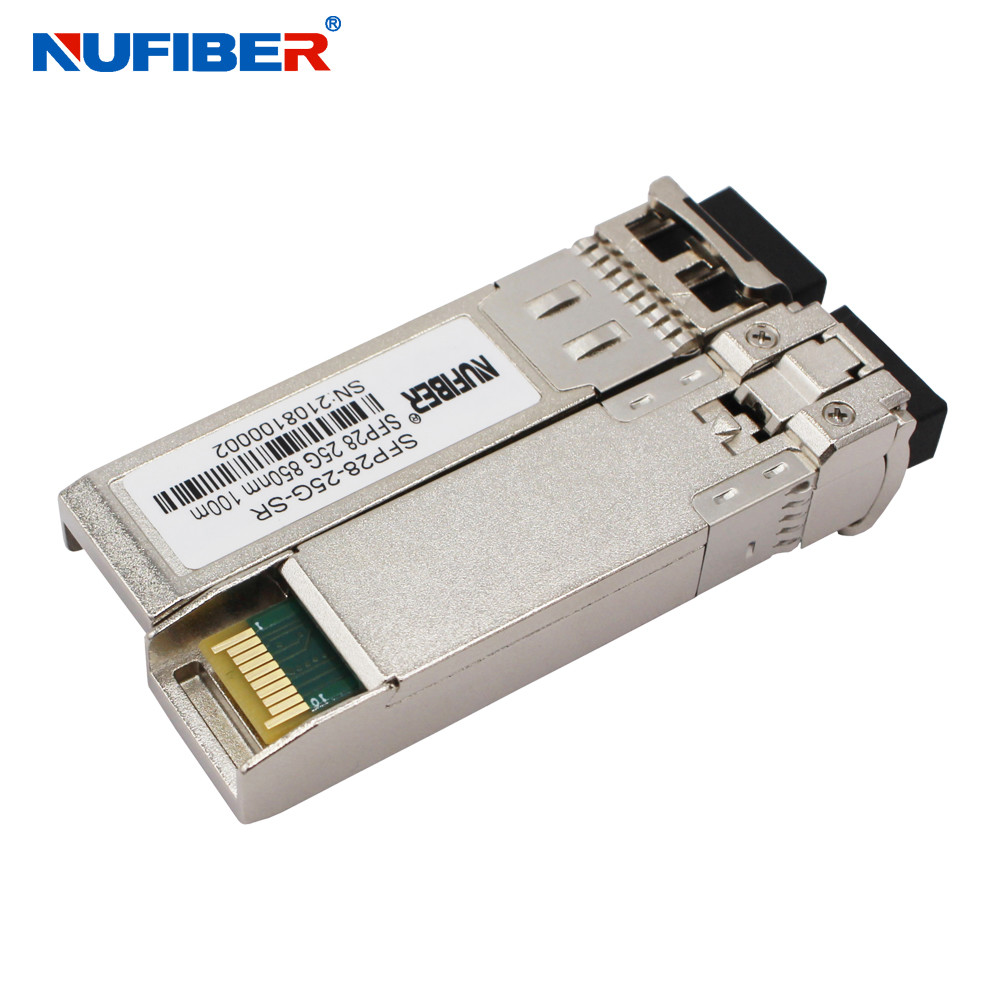 Buy cheap 25g bidi LC 20km sfp optical fiber module sfp28 transceiver compatible huawei from wholesalers