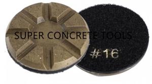 Buy cheap Wet Sintered Velcro Backed Turbo Tulip Diamond Concrete Floor Metal Bond Grinding Polishing Tools Pucks product