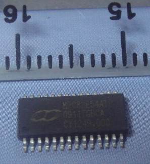 Buy cheap PDIP40, PLCC44 type Megawin MCU, 8051 Microcontroller Mini Projects with 8KB Flash ROM product