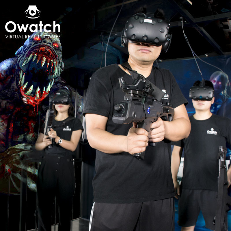 Buy cheap Owatch-9D VR 4 Players Team Up Against Monsters Htc Vive Virtual Reality Vr Htc Spacevr Shooting product