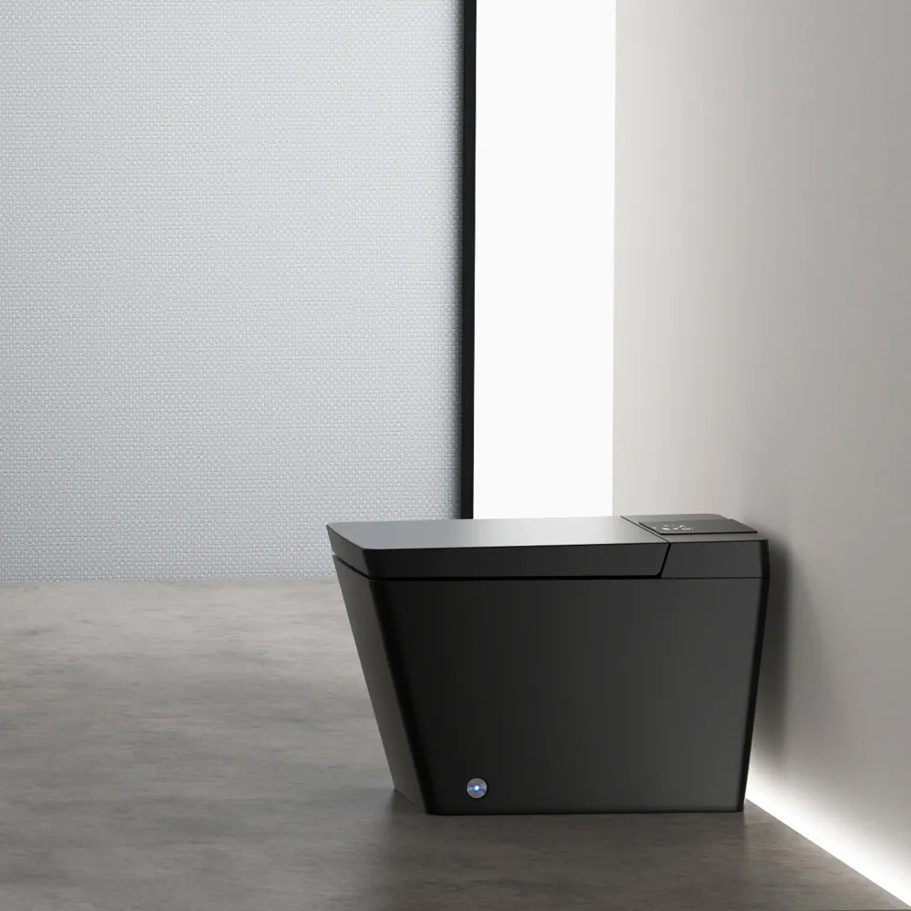 Buy cheap Modern High-End Automatic Bathroom Sanitary Wares Floor Intelligent Smart Toilets product