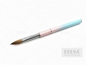 Buy cheap Delicate Durable Oval Acrylic Brush Sable Nail Brush Size  6 8 10 12 product