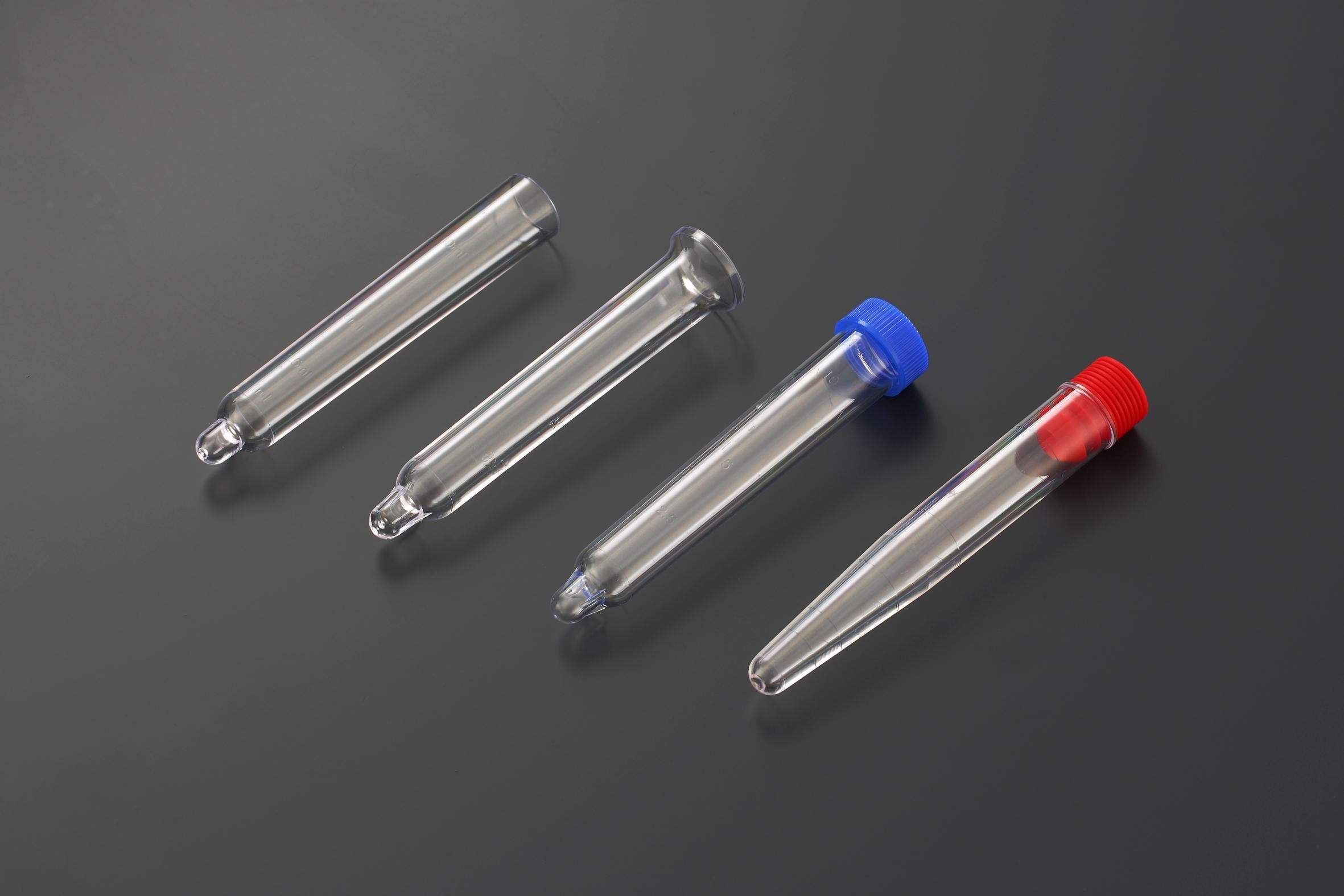 Buy cheap Transparent Glass Material Medical Test Tubes D307 Dropper Included product