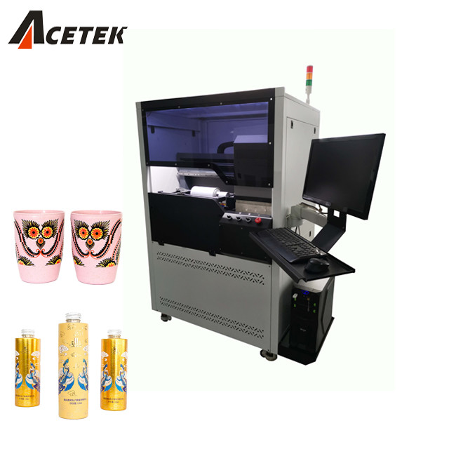 Buy cheap ISO9001 1440dpi Rotary Uv Printer For Aluminum Bottle Cans product