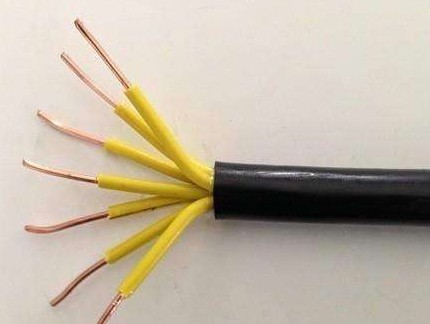Buy cheap Factory price 450/750V solid copper power control cable for system connection wire copper wire shielded cable product
