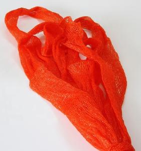 China Red HDPE Fruit And Vegetable Mesh Net Bag Packing on sale