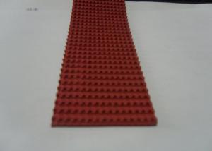 Buy cheap Conveying industrial Red Rubber Corrugated belt on Top Super Grip Belt Type A-13,B-17,C-22 product