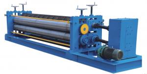 Buy cheap 0.2mm Barrel Type Corrugated Sheet Roll Forming Machine With 300mm Shaft product