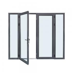 Buy cheap Double Glass French Break Bridge Aluminium Hinge Door For Entry Commercial product