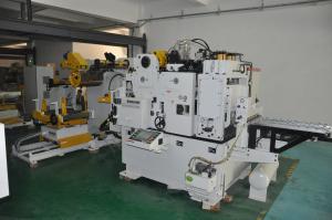 Buy cheap Fully Automatic 3 In 1 Roller Feeder Straightening Machine MAC4-600H Punching Processing product
