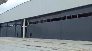 Buy cheap Engineered Unidirectional Aeronautical Hangar Door Typical Design With Wicket product