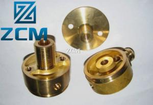 Buy cheap ZCM ISO9001 2008 ±0.005mm Brass CNC Machining product