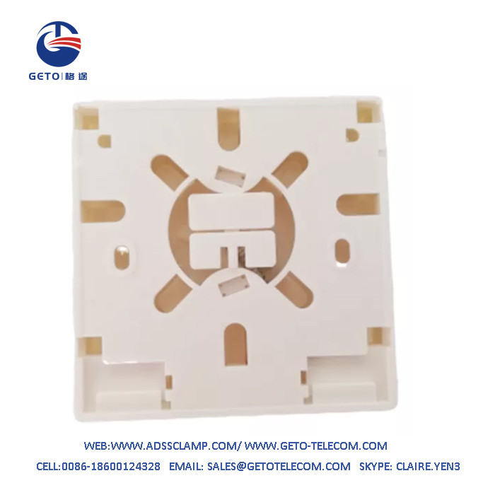 Buy cheap OEM ODM Fiber Optic Socket Wall Outlet 86×86×25mm from wholesalers