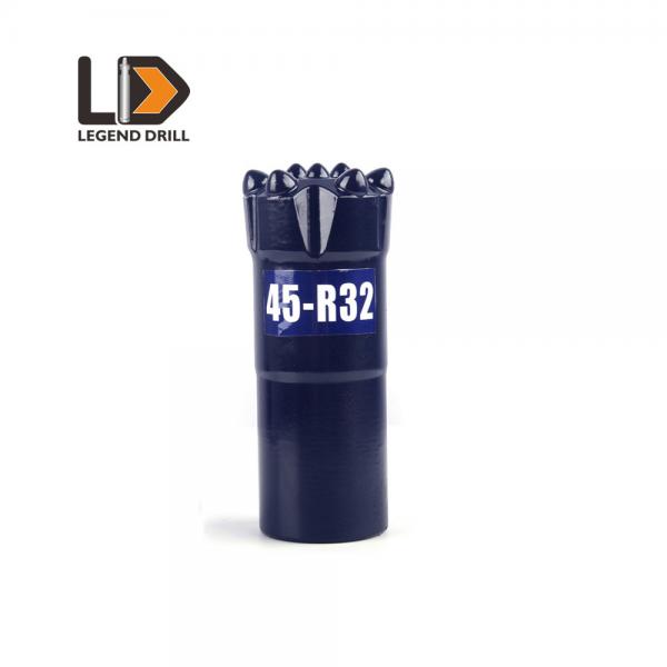 Quality Threaded Top Hammer Drill Bits , High Efficiency Underground Drill Bits for sale
