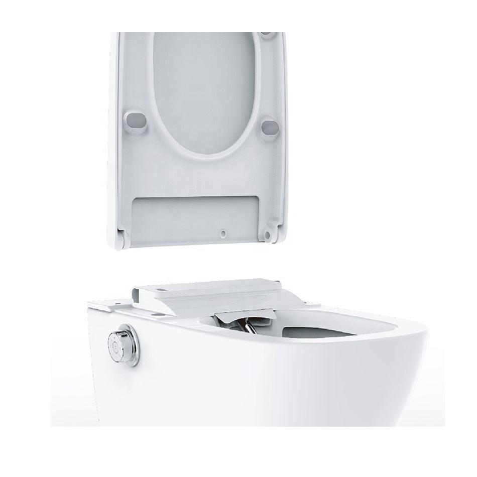 Buy cheap Easy Installation Sanitary Ware Close Stool Round Bowl White Color Heating Toilet product