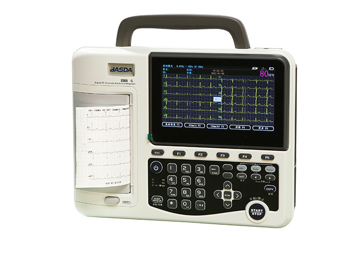 Buy cheap 6 Channel 6 Lead Portable ECG Machine product