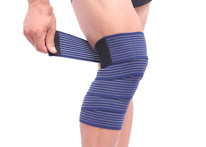 Nylon/Elastic Bandage Tape Sport Knee Support Strap Shin Guard Compression Knee Brace Protector For Ankle Leg Wrist Wrap
