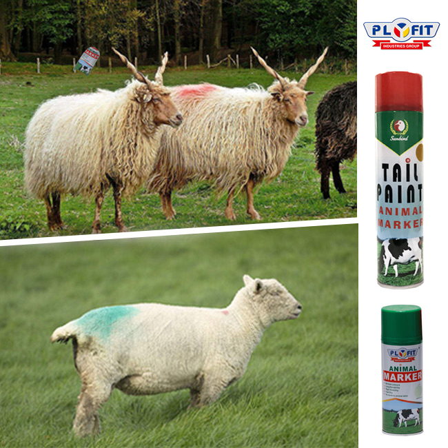 Plyfit 500ml Livestock Marking Paint Fast Dry No Harm To Animal Skin