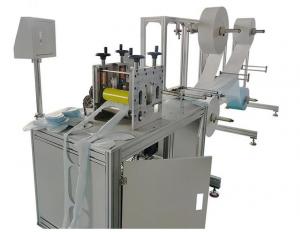 Buy cheap Ultrasonic Semi Automatic Face Mask Production Line / Face Mask Making Machine For Kn95 product