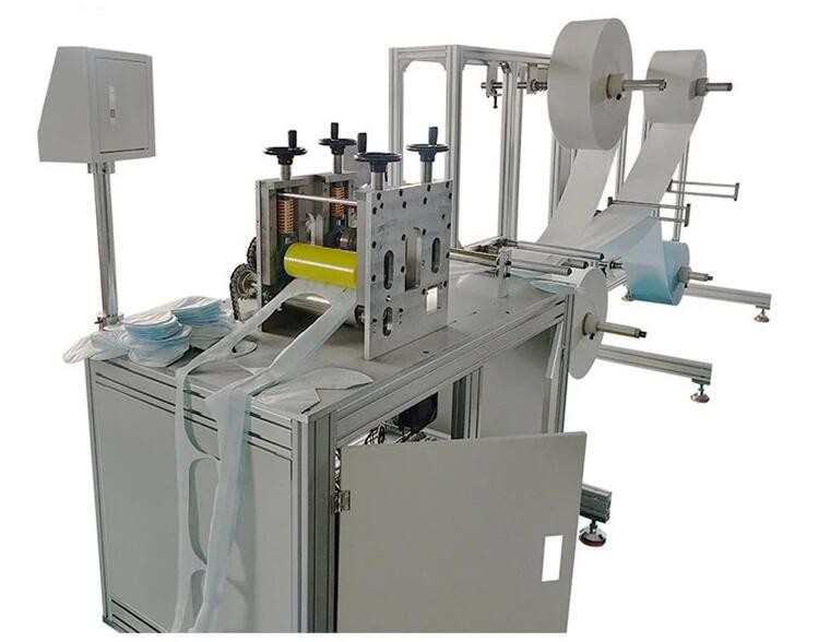 Buy cheap Ultrasonic Semi Automatic Face Mask Production Line / Face Mask Making Machine from wholesalers