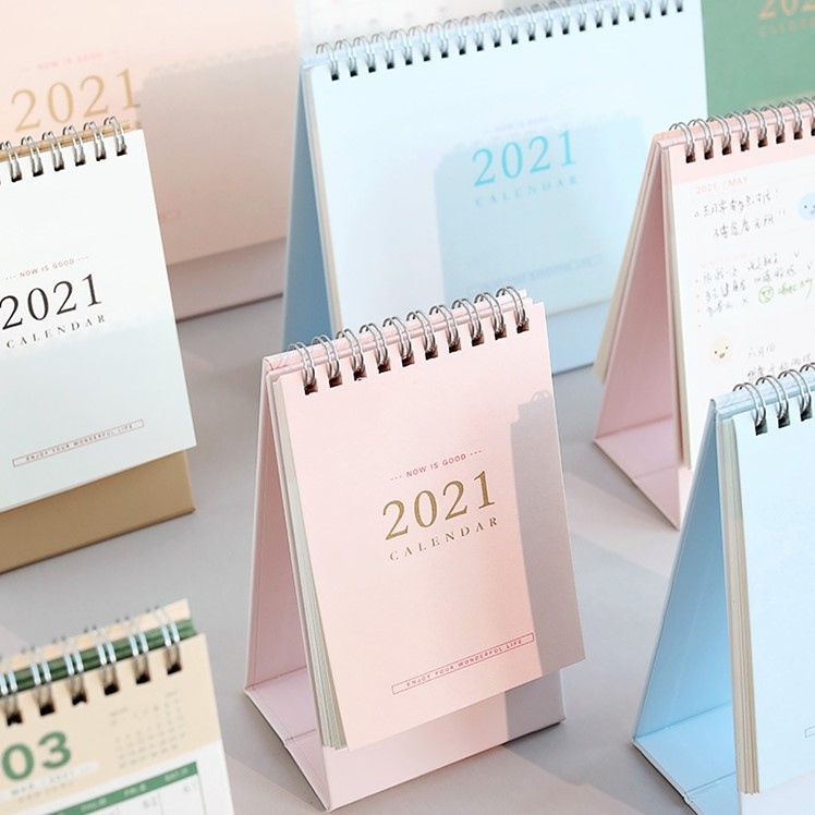 Buy cheap 2022 Cardboard Desk Calendar Small Monthly Desktop Colorful Printing product