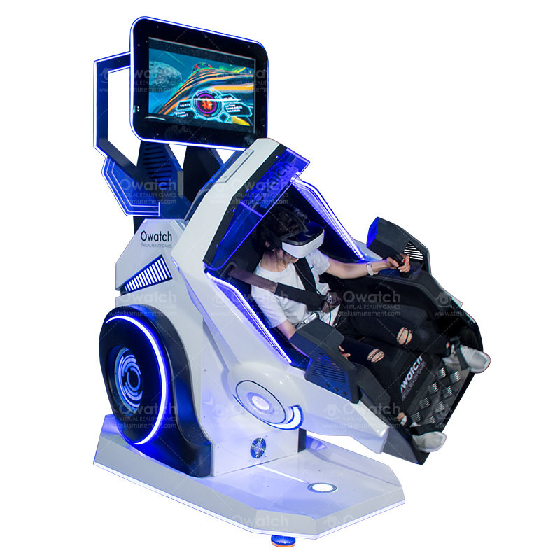 Buy cheap Extreme Racing Experience Roller Coaster Motion VR Chair 360 VR Simulator for Amusement Park product