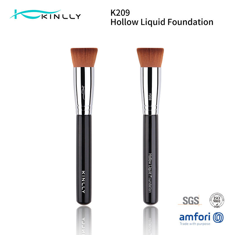 Buy cheap Flat Foundation ISO9001 Makeup Kabuki Brush For Face product