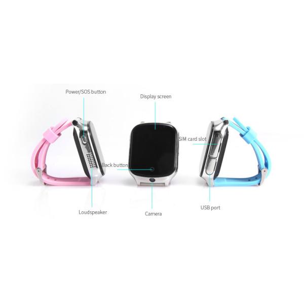 400mAh API Provided SOS Smallest Watch GPS Tracker Senior Elderly