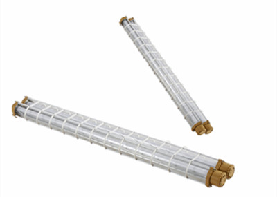 90lm / W Double Tube Light IP65 EX Explosion Proof Led Pole Linear Light Fixtures