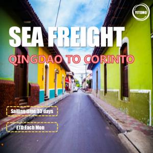 Buy cheap 33 Days FOB CIF International Ocean Freight From Qingdao To Corinto Nicaragua product