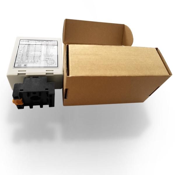 Buy cheap Over Height Vehicle Detection Loop Detector For Access Control 15-2000 Uh Accuracy product