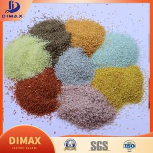 Buy cheap Calcined Quartz Colored Decorative Sand Ceramic Colored Stone Color Paint Sand product