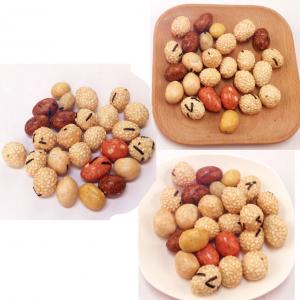 Buy cheap Roasted 100% Healthy Delicious Natural Soy sauce flavor Peanuts Coated in Colorful Skin in Bulk Packing product