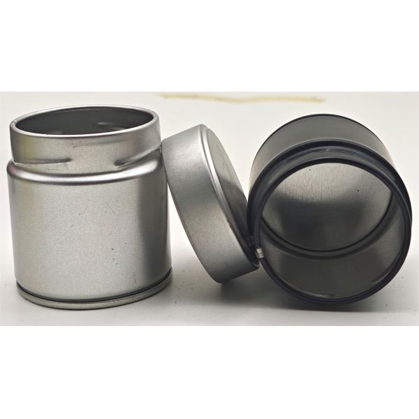 Customizable Metal Food Tin Box Stainless Steel Airtight Jars Stackable Design