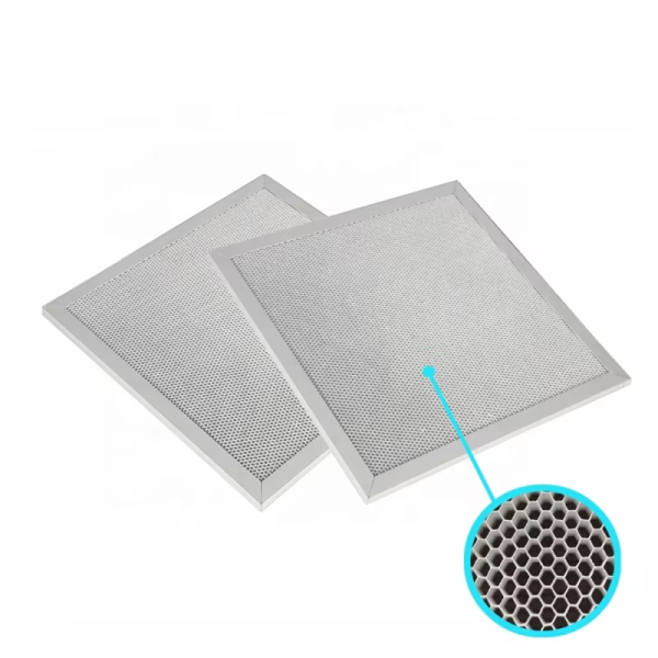 Aluminum-based Honeycomb Filter with UV Light Oxygen Antibacterial and TVOC Removal for Air Purification