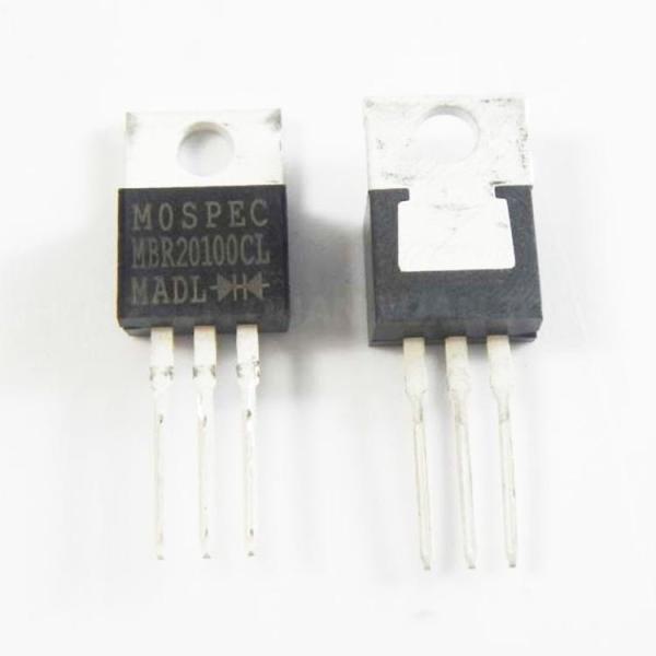 Buy cheap Transistor MBR20100CT Transistor MBR20100 MBR20100CTL Diode Array 1 Pair Common Cathode Schottky Rectifier 100V TO-220 product